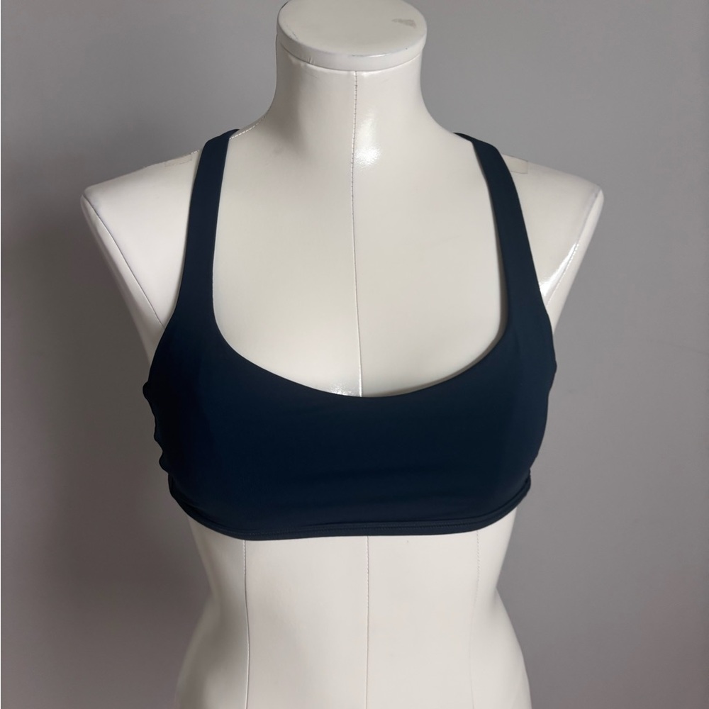 Lululemon Women's navy blue Sports Bra. Size 8